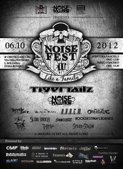 NOISE FEST 2: tutti i dettagli e running order