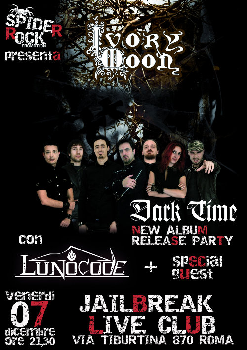 IVORY MOON: presentazione live del nuovo "Dark Time"
