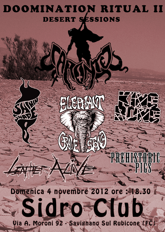 DOOMINATION RITUAL II: i dettagli della serata