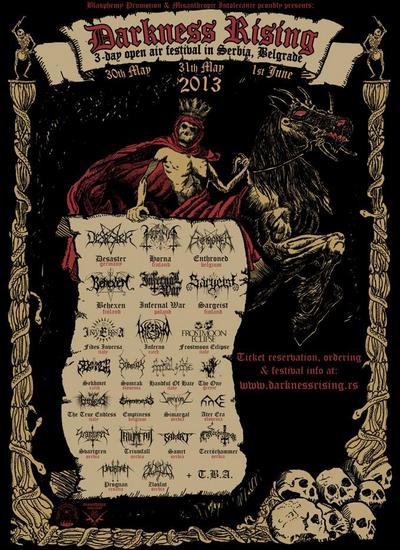 DARKNESS RISING FESTIVAL: quattro band italiane confermate!