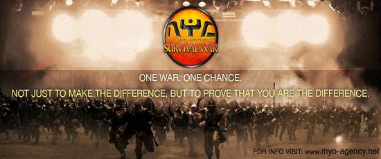 MYO SURVIVAL WAR 2013: contest per band emergenti