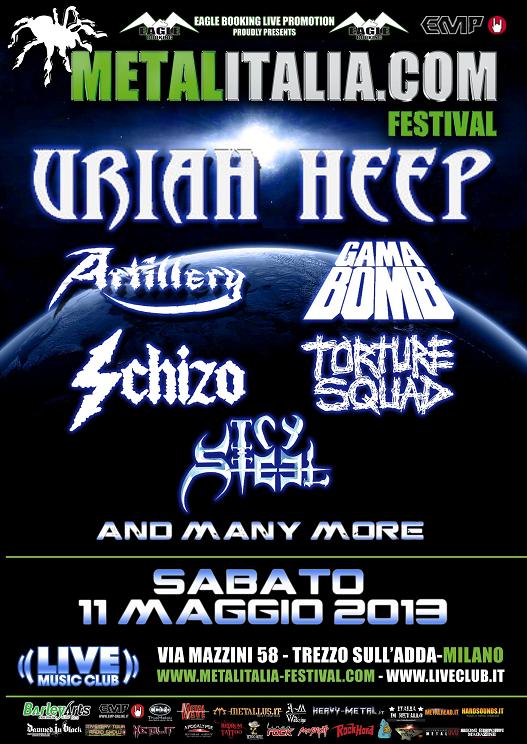 METALITALIA.com FESTIVAL 2013: le prime conferme