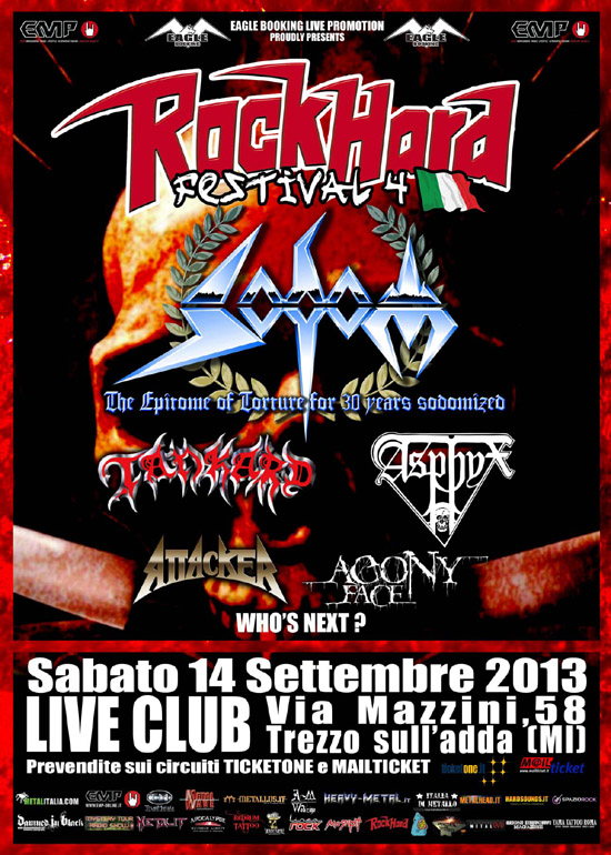 ROCK HARD FESTIVAL ITALIA 2013: aggiunti gli ASPHYX