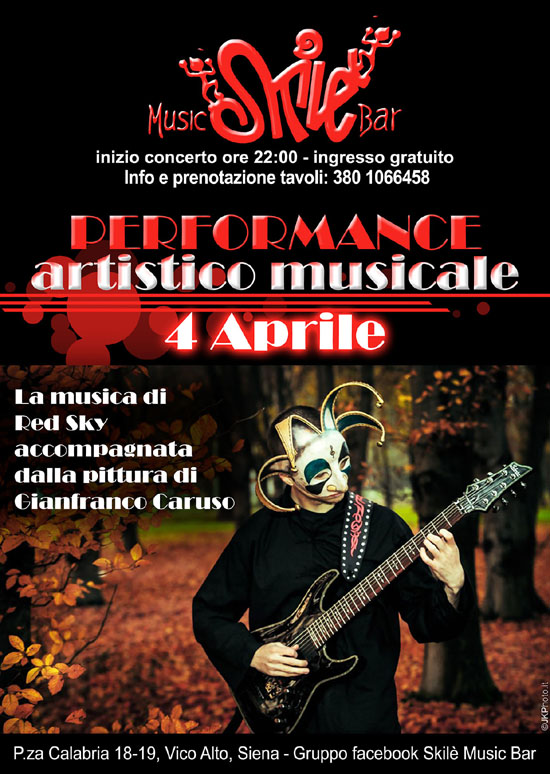 RED SKY: tappe di Siena e Napoli del "Origami Tour"