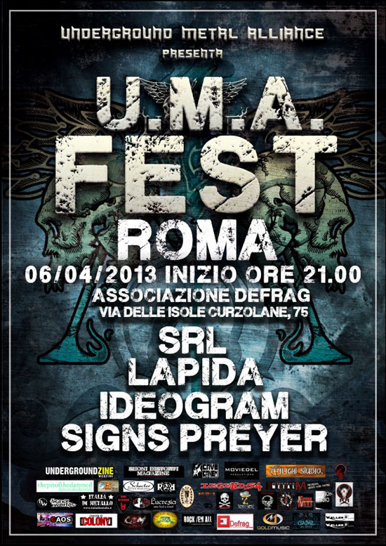 U.M.A. FEST: settima tappa a Roma