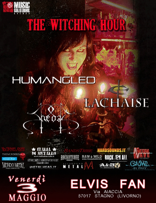 THE WITCHING HOUR: i dettagli della serata livornese