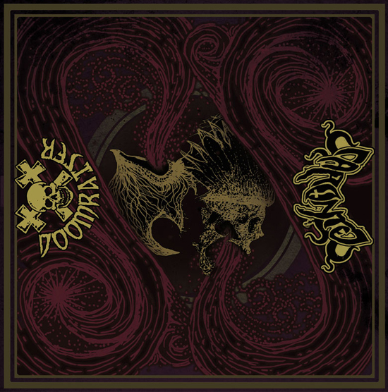 DOOMRAISER e CARONTE: copertina e teaser video delllo split