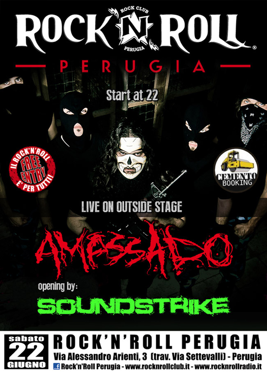 SOUNDSTRIKE: di spalla ai brasiliani AMASSADO