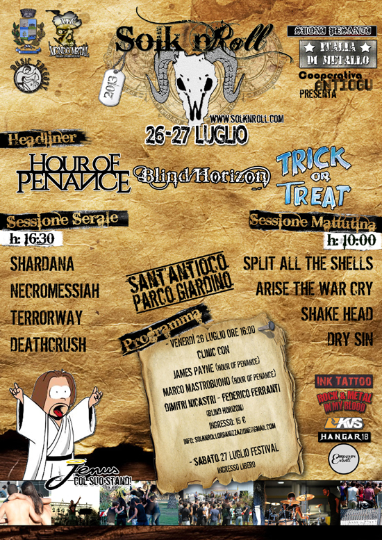 SOLK'N ROLL: i dettagli del fest