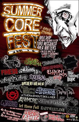 SUMMER CORE FEST: grande evento organizzato dai DISMAL FAITH