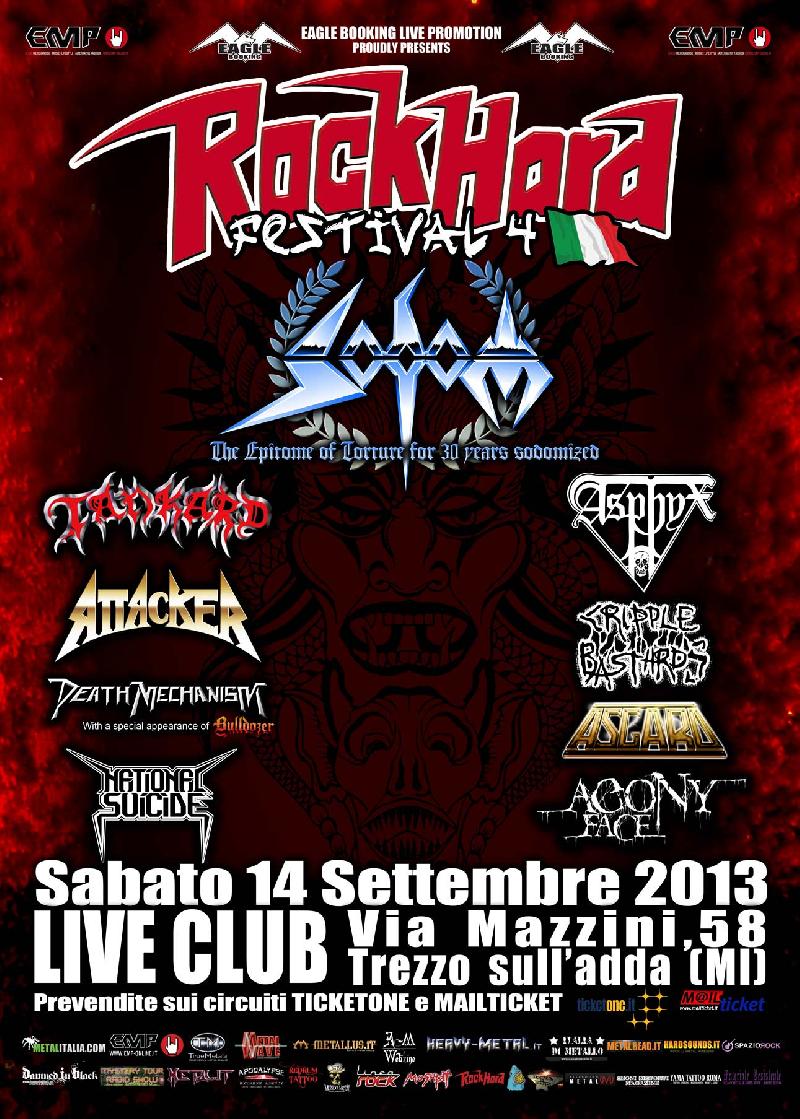 ROCK HARD FESTIVAL ITALIA 2013: orari e dettagli della manifestazione