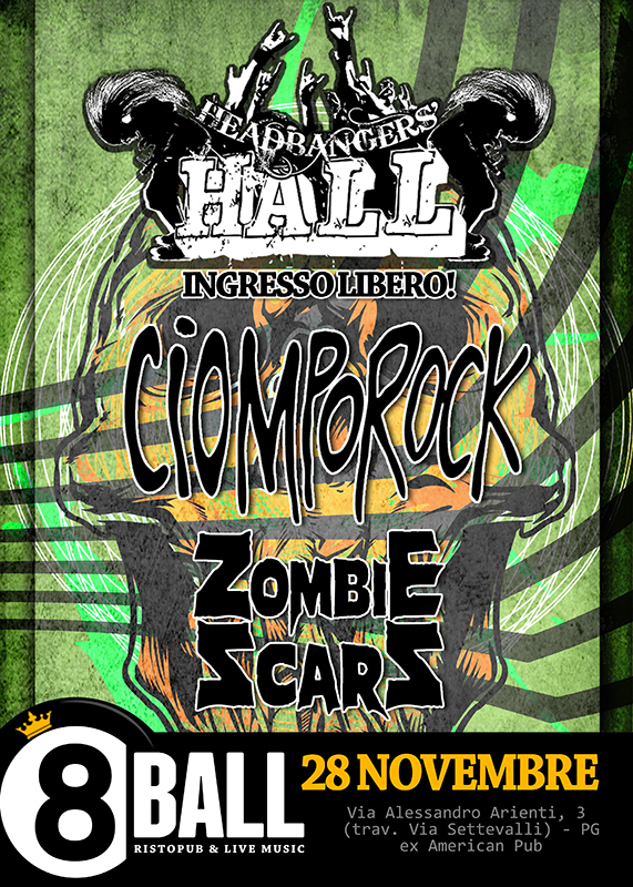 HEADBANGERS HALL: il secondo appuntamento di Novembre