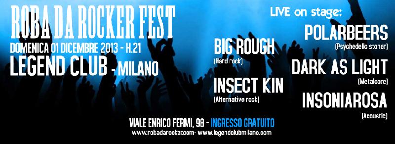ROBA DA ROCKER: concerto gratuito per i 100mila fan su facebook