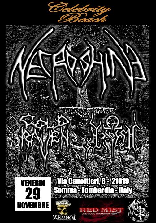 NECROSHINE: headliner alla serata Extreme Metal