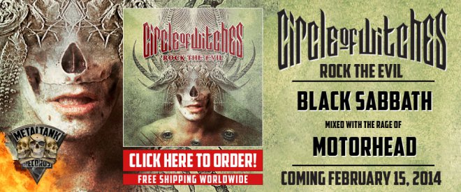 CIRCLE OF WITCHES: pronto il video di "Rock the Evil"