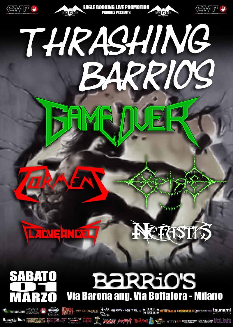 THRASHING BARRIO'S: thrash fest al Barrio's di Milano