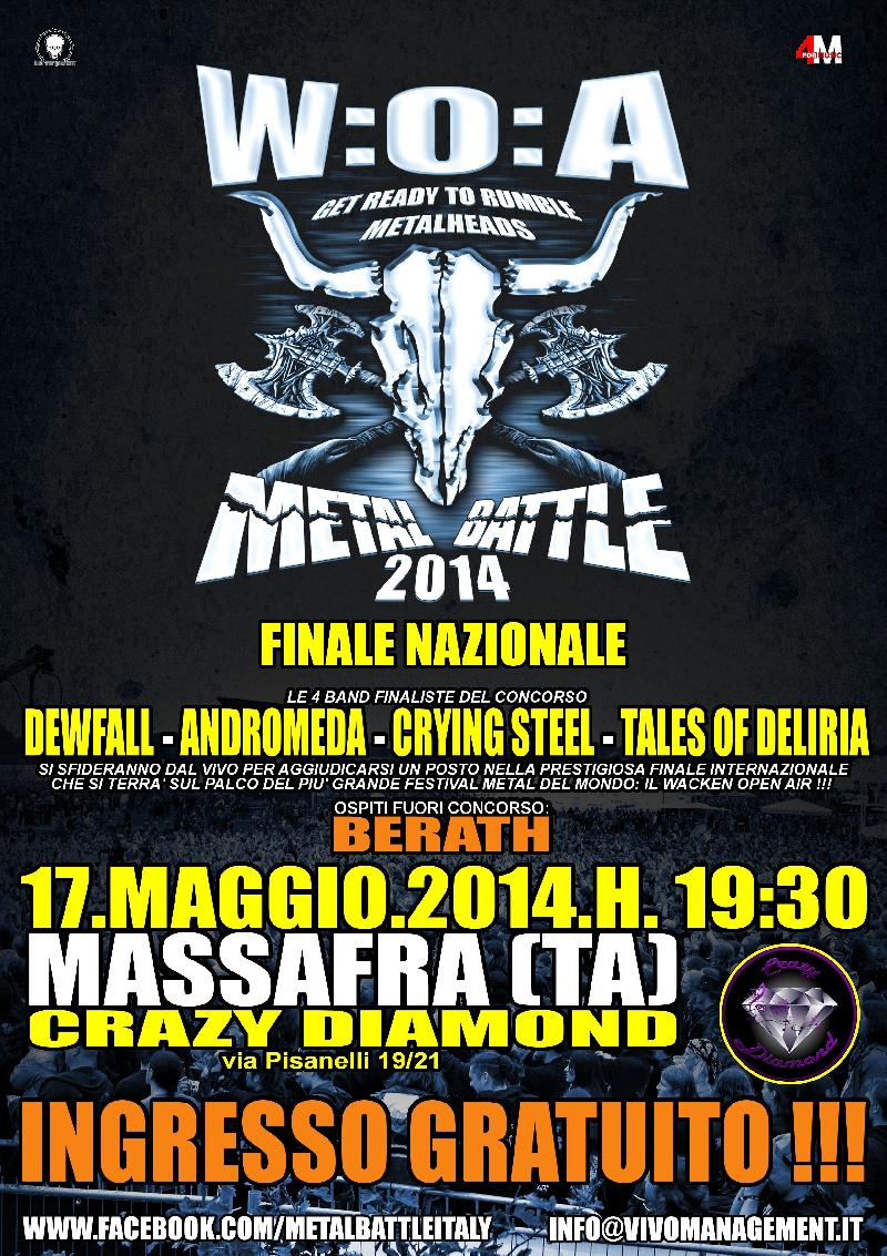 METAL BATTLE ITALY 2014: le band finaliste