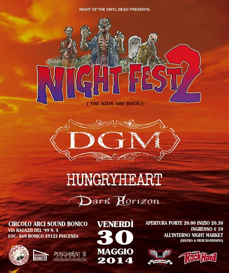 NIGHT FEST 2: la seconda edizione del festival Night of the Vinyl Dead Records