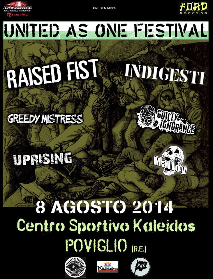 UNITED AS ONE FESTIVAL: la prossima settimana a Reggio Emilia