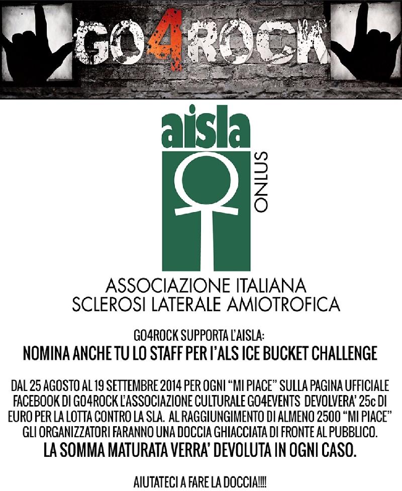 GO4ROCK 2014: supporto AISLA e contest foto