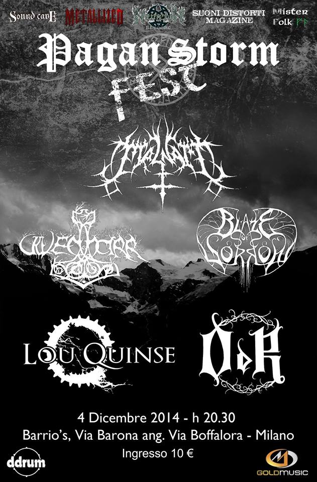 PAGAN STORM FEST: i dettagli del fest al Barrio's di Milano