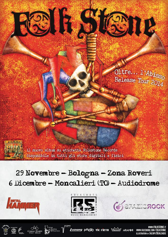 FOLKSTONE: le date di Torino e Bologna