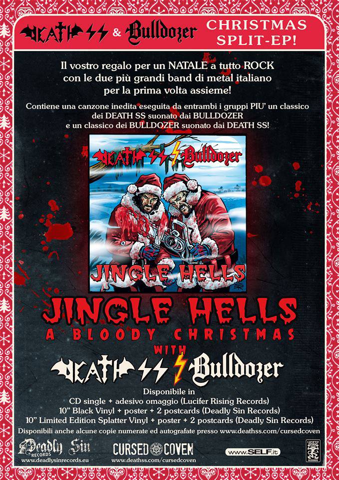 DEATH SS: split natalizio con i BULLDOZER