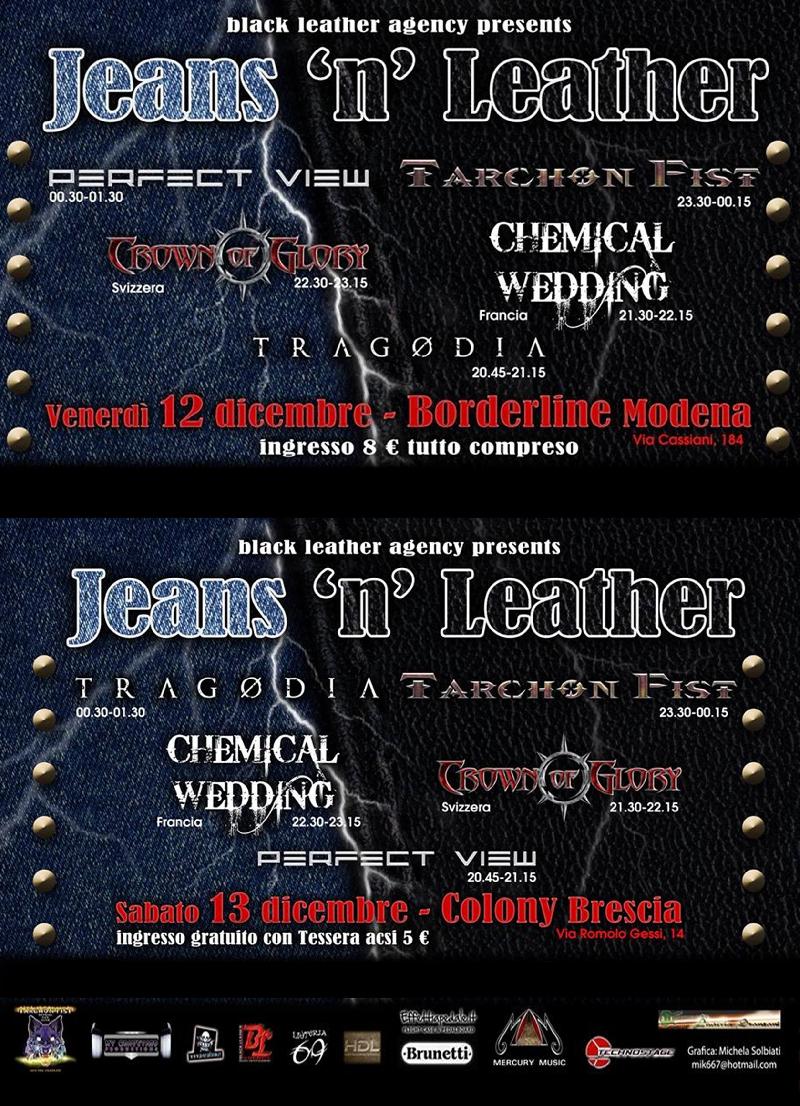 JEANS 'N LEATHER: i dettagli delle due serate