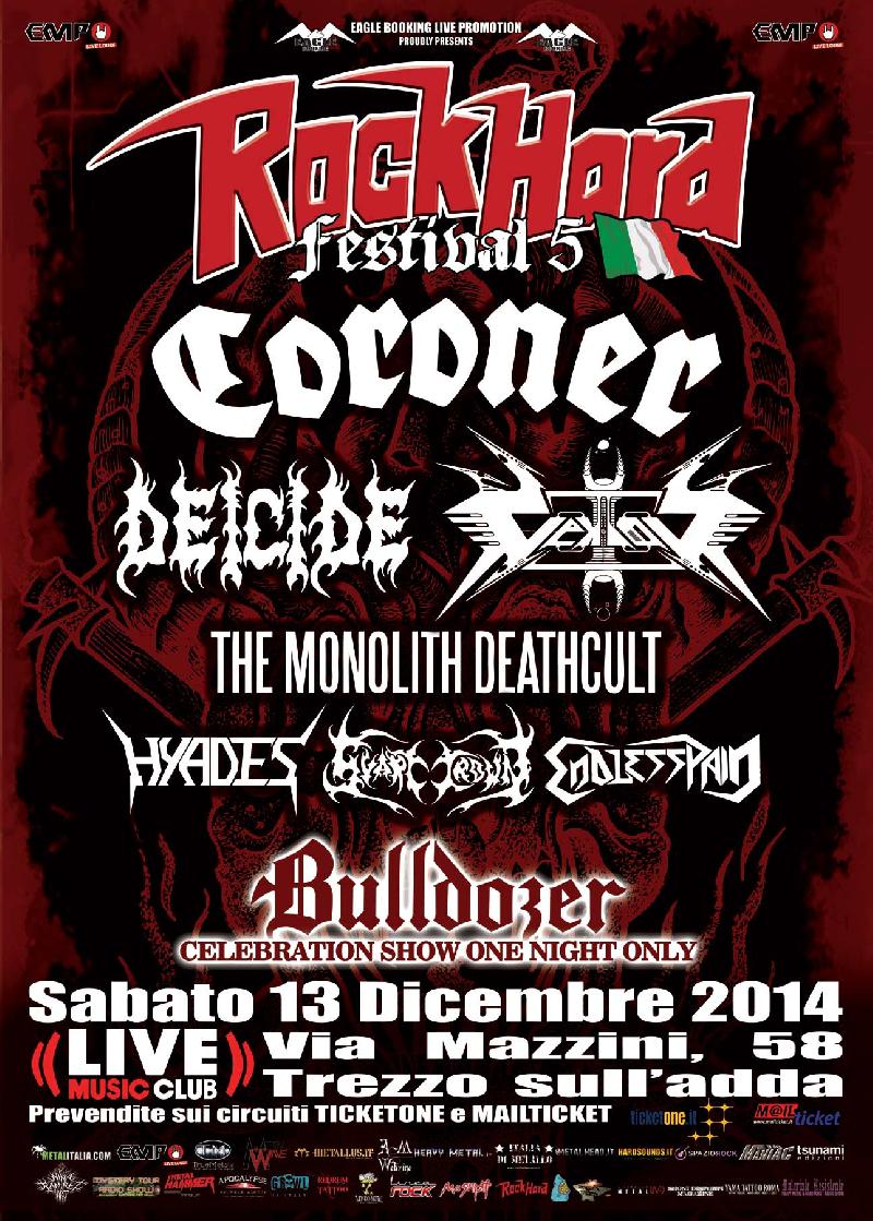BULLDOZER: i dettagli dello show speciale al ROCK HARD FESTIVAL ITALIA 2014