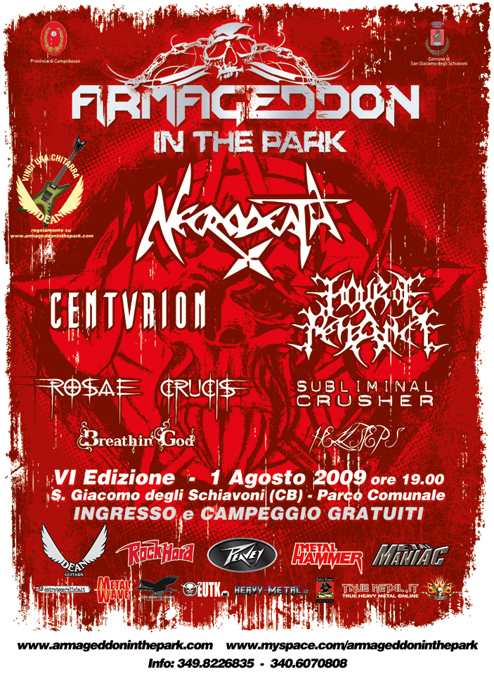 MetalWave Live-Report ::: «Armageddon In The Park 2009»