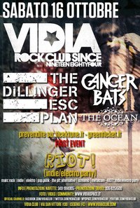 MetalWave Live-Report ::: The Dillinger Escape Plan + Cancer Bats + The Ocean