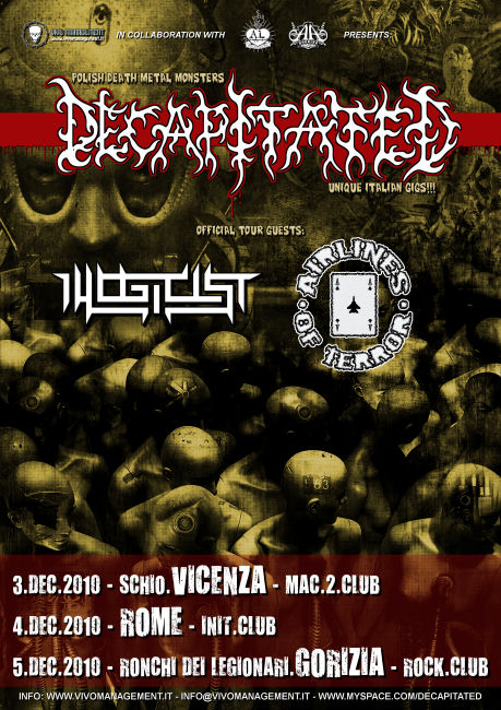 MetalWave Live-Report ::: Decapitated + Airlines Of Terror + Buffalo Grillz