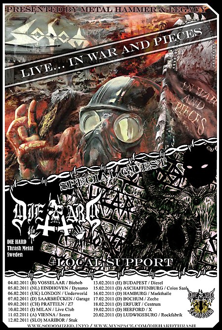 MetalWave Live-Report ::: Sodom + Die Hard + Collapse