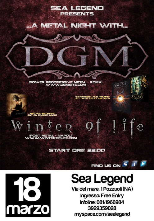 MetalWave Live-Report ::: DGM + Winter Of Life