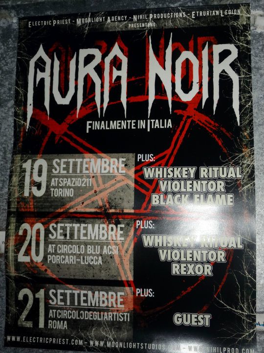 MetalWave Live-Report ::: Aura Noir