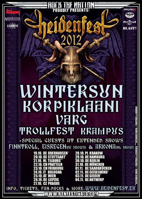 MetalWave Live-Report ::: «Heidenfest 2012»