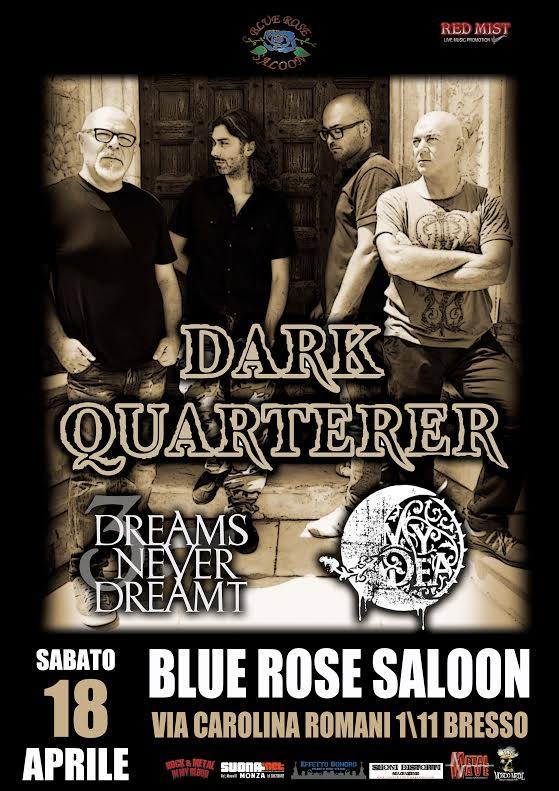 DARK QUARTERER: ad aprile il release party di "Ithaca"