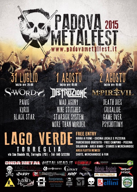 PADOVA METAL FEST 2015: i dettagli dell'evento