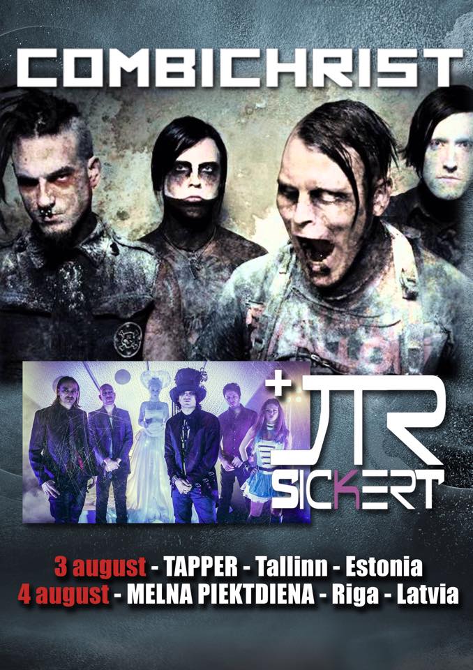 JTR SICKERT: annunciati nuovi show coi Combichrist