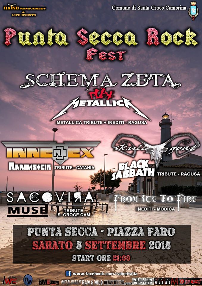 PUNTA SECCA ROCK FEST 2015: il bill completo del fest