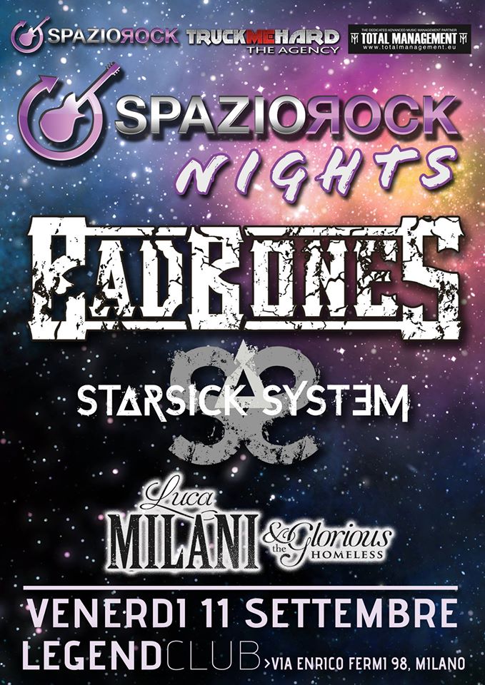 SPAZIOROCK NIGHT: iniziano questo venerdì con i BAD BONES