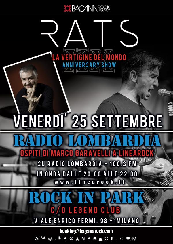 RATS: fine settimana di festa per il ventennale di "La Vertigine del Mondo"