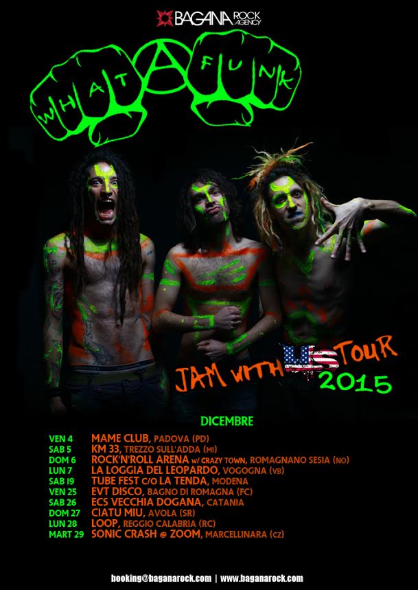 WHAT A FUNK?!: le date confermate del Jam With Us Tour