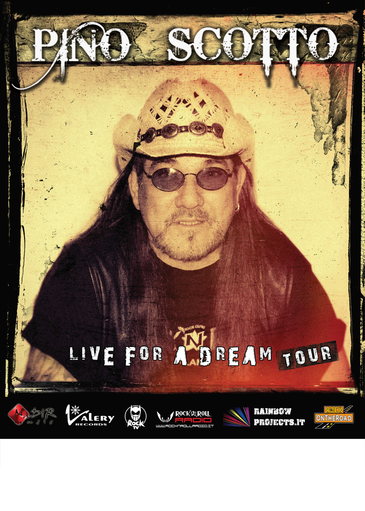 PINO SCOTTO: firma con Nadir Music per l’uscita di "Live For a Dream"
