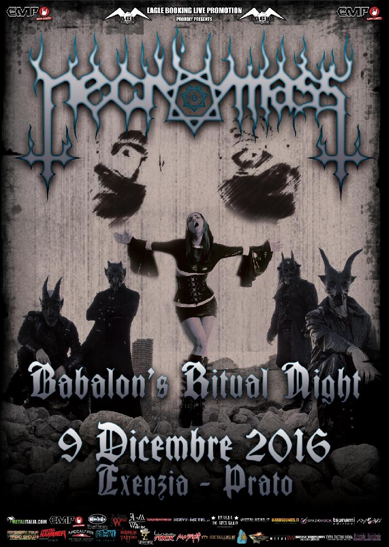 NECROMASS: lo show speciale "BABALON'S RITUAL NIGHT" a Prato