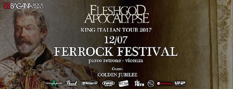FLESHGOD APOCALYPSE: headliner al Ferrock di Vicenza