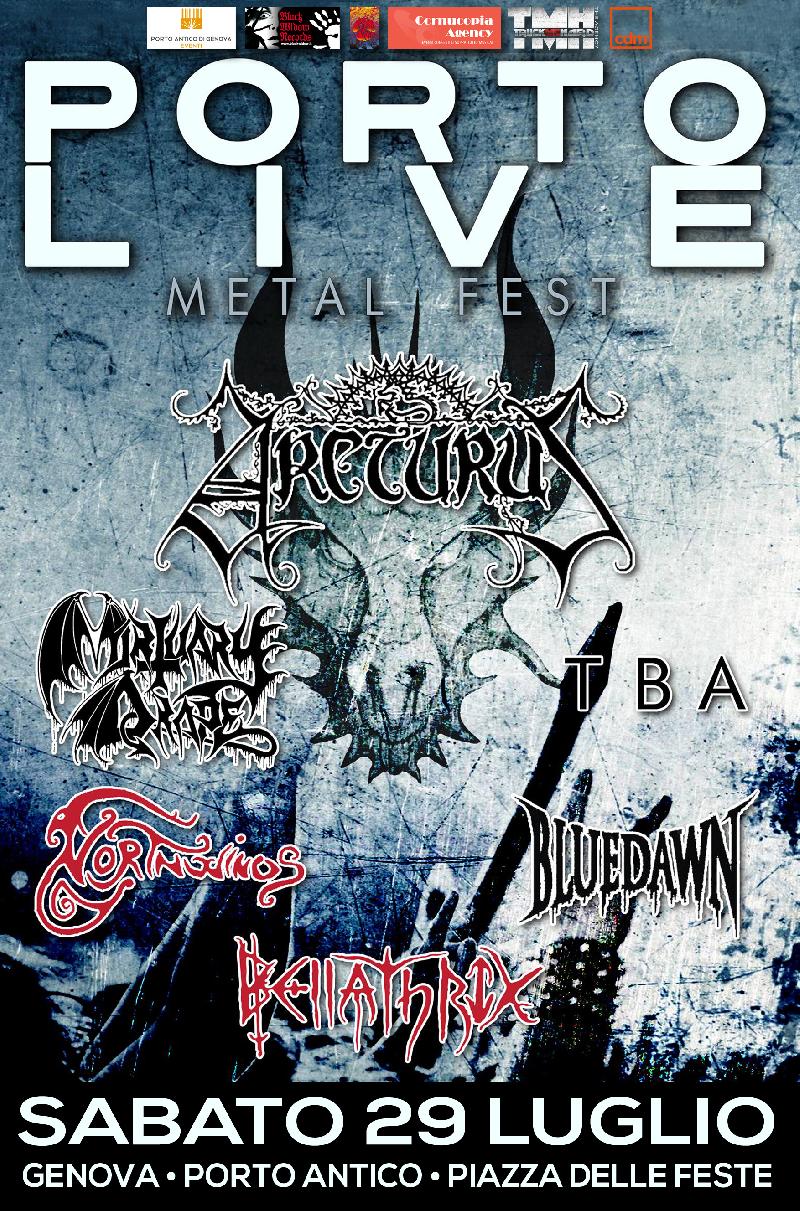 PORTO LIVE METAL FEST: annunciata la prima edizione con ARCTURUS