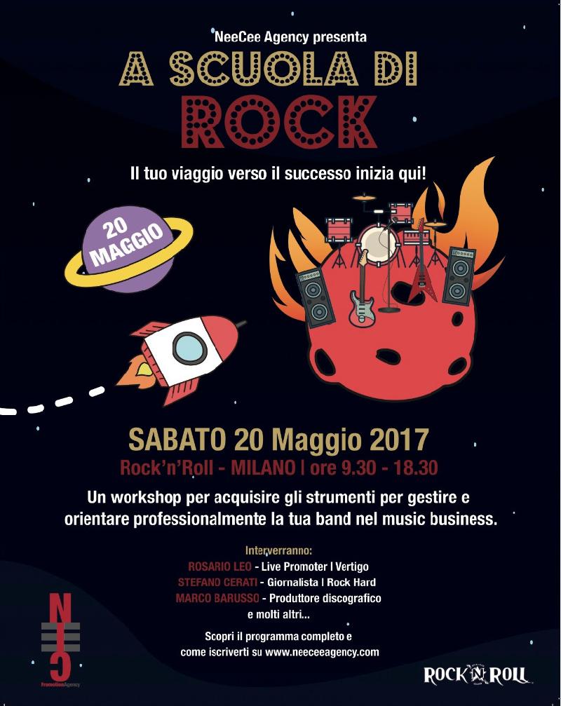A SCUOLA DI ROCK: il tuo viaggio verso il successo