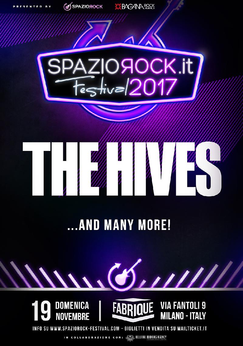 SPAZIOROCK.IT FESTIVAL: THE HIVES il 19 novembre al Fabrique di Milano