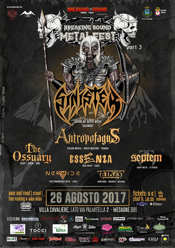 BREAKING SOUND METAL FEST: i dettagli del fest